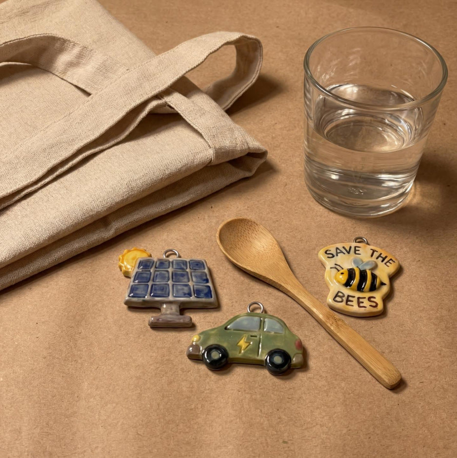 Necklace/Bracelet Pendant <Eco Life Pendant Save the Planet Series>