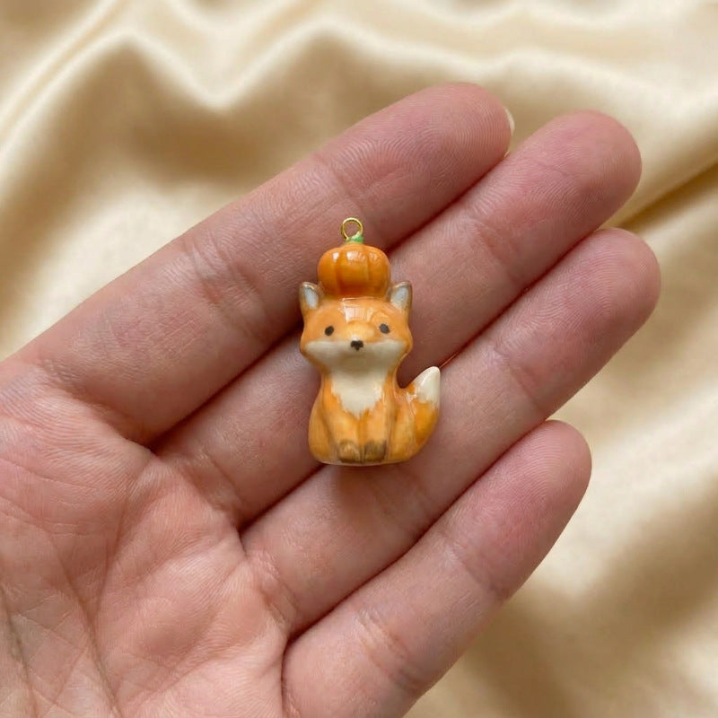 Necklace/Bracelet Pendant <Mini Kawaii Animal Charms>