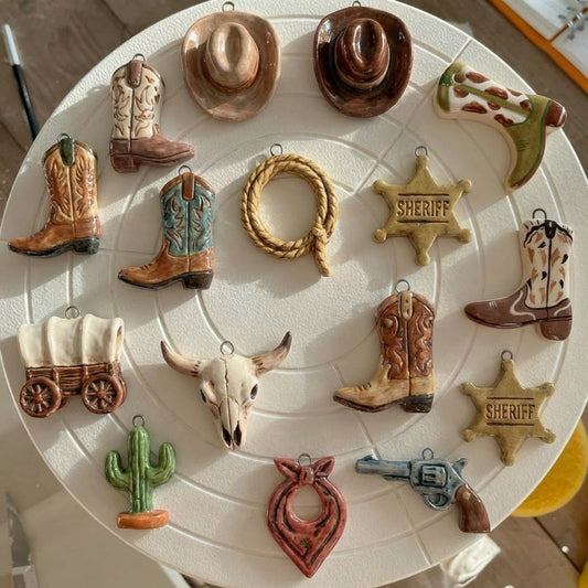 Necklace/Bracelet Pendant <Western Cowboy Charm>