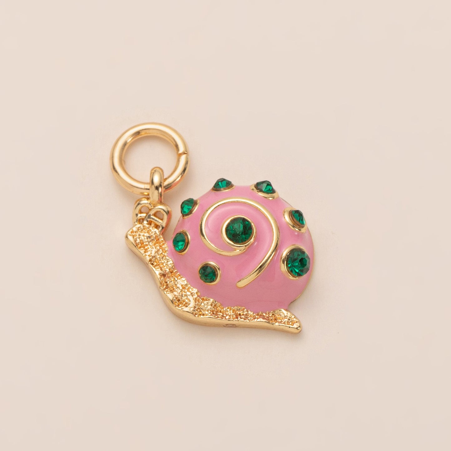 Vintage Fruit & Fantasy Charm Bracelet – Gold Tone Statement Jewelry