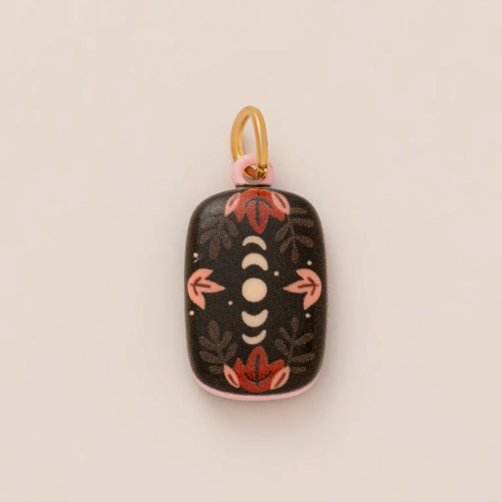 Witchy Autumn Charm Collection – Pumpkin, Moon, Mushroom & Spell DIY Pendants