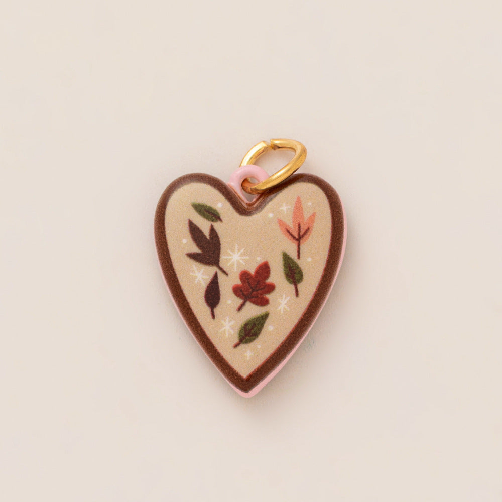 Witchy Autumn Charm Collection – Pumpkin, Moon, Mushroom & Spell DIY Pendants