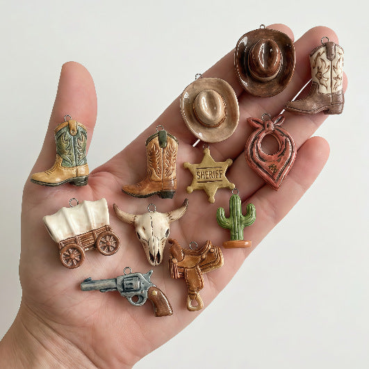 Necklace/Bracelet Pendant <Western Cowboy Charm>