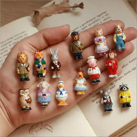 Necklace/Bracelet Pendant <Storybook Animal Charm Collection>