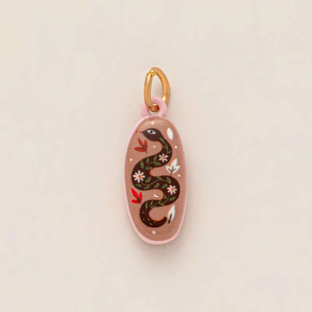 Witchy Autumn Charm Collection – Pumpkin, Moon, Mushroom & Spell DIY Pendants