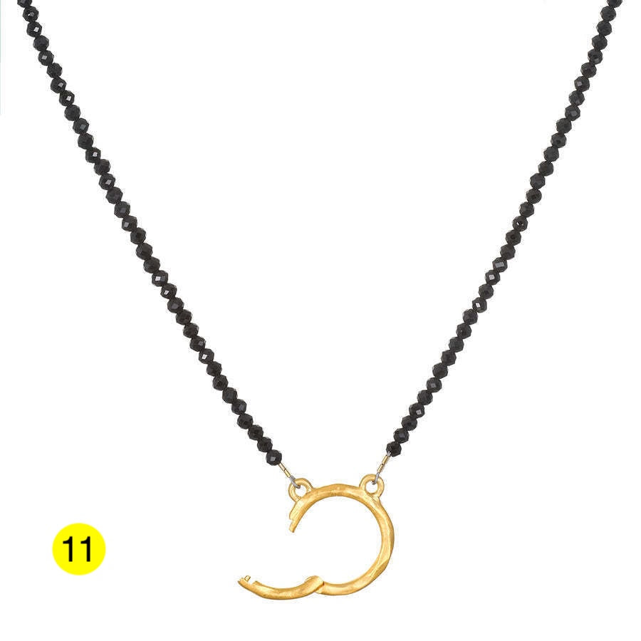A Pendant Base Necklace – Minimal DIY Charm Holder Chain