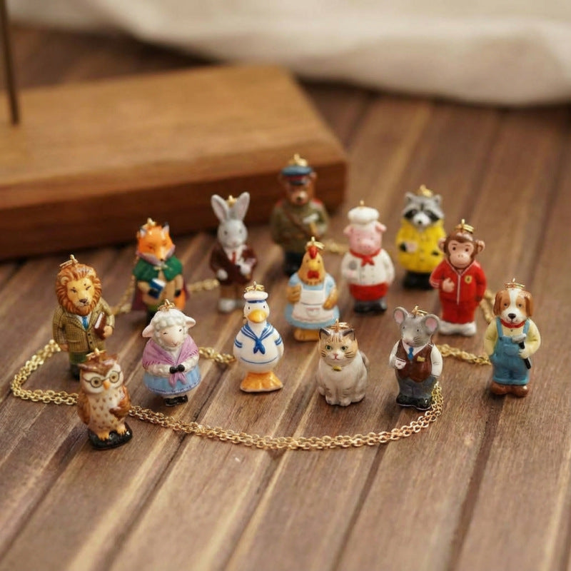 Necklace/Bracelet Pendant <Storybook Animal Charm Collection>