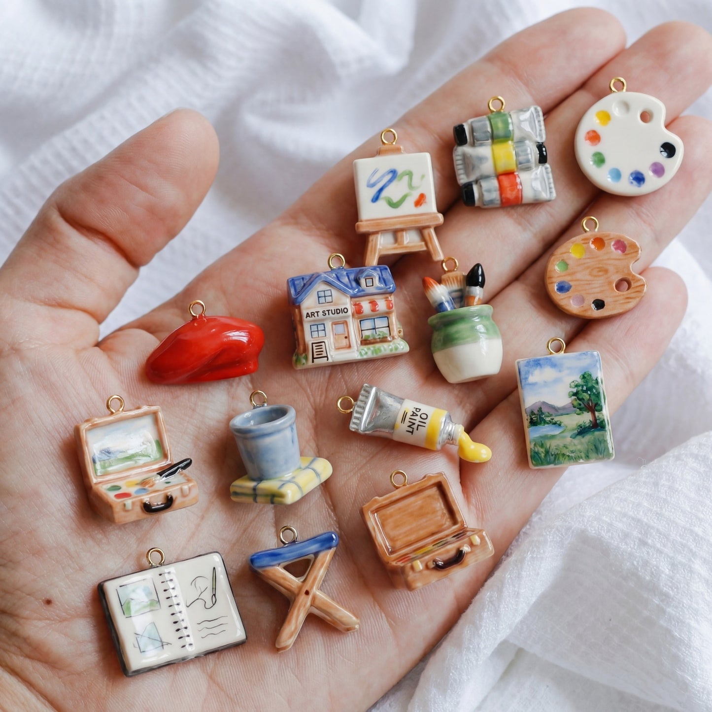 Necklace/Bracelet Pendant <The Little Artist Collection>
