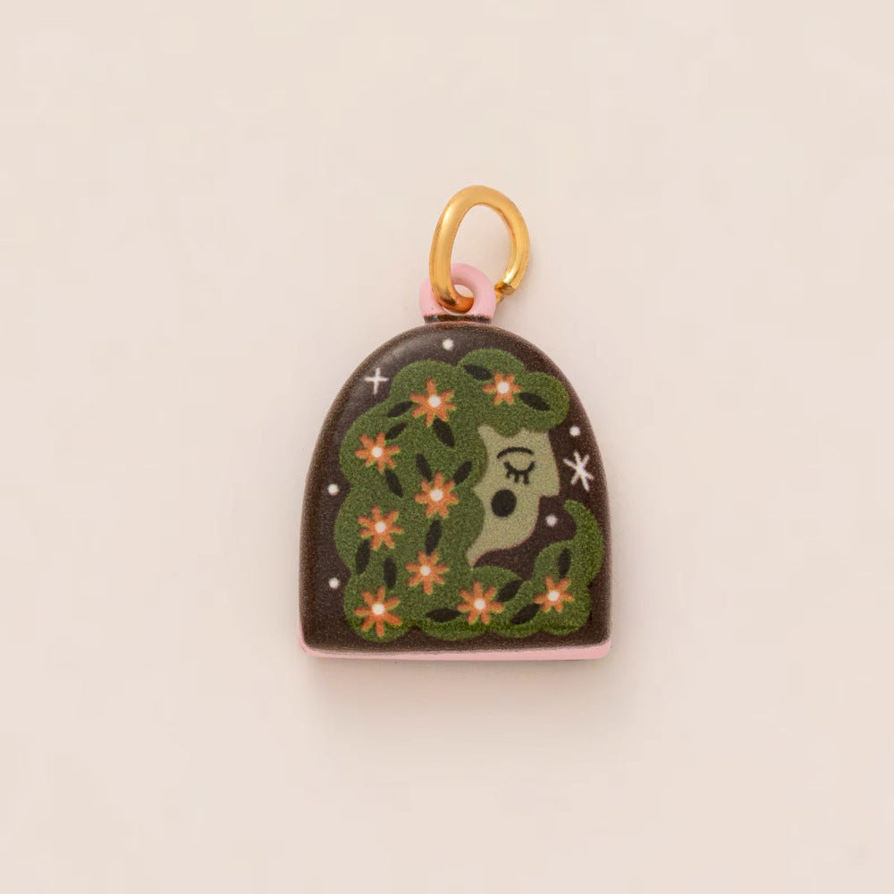 Witchy Autumn Charm Collection – Pumpkin, Moon, Mushroom & Spell DIY Pendants