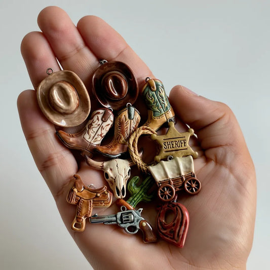 Necklace/Bracelet Pendant <Western Cowboy Charm>
